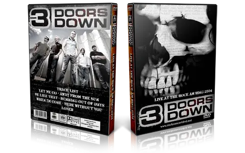 Artwork Cover of 3 Doors Down Compilation DVD Rock Am Ring 2004 Proshot