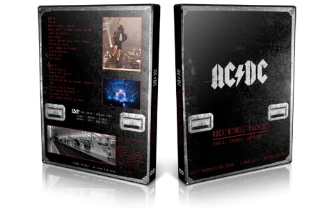 Artwork Cover of ACDC 2009-02-27 DVD Paris Audience