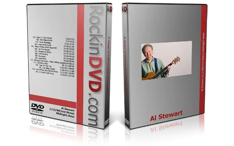 Artwork Cover of Al Stewart 1989-03-12 DVD New York City Proshot