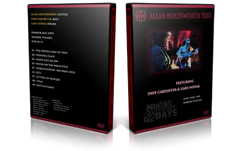 Artwork Cover of Allan Holdsworth 1998-06-19 DVD Warsaw Proshot