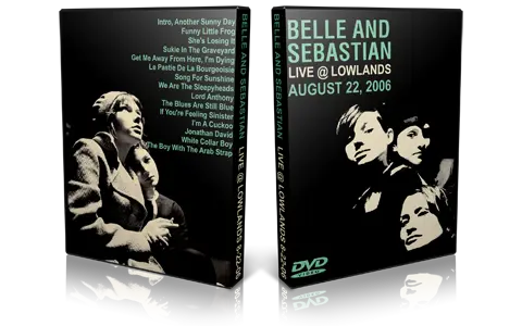 Artwork Cover of Belle And Sebastian 2006-08-22 DVD Biddinghuizen Proshot