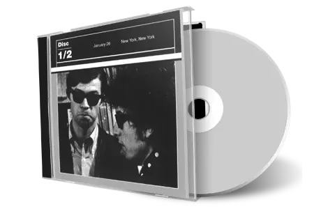 Artwork Cover of Bob Dylan 1966-01-26 CD New York City Soundboard