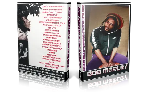 Artwork Cover of Bob Marley 1980-09-14 DVD Miami Proshot