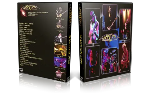 Artwork Cover of Boston 2008-08-12 DVD Wantagh Audience