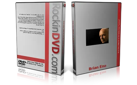 Artwork Cover of Brian Eno 1980-01-31 DVD San Francisco Proshot