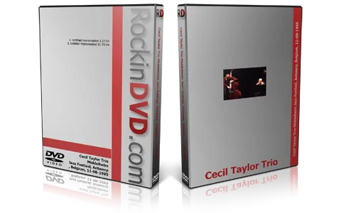 Artwork Cover of Cecil Taylor Trio 1995-08-11 DVD Antwerp Proshot