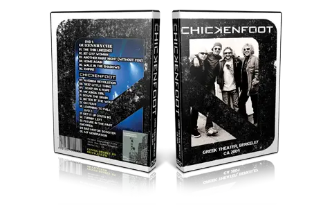 Artwork Cover of Chickenfoot 2009-09-25 DVD Berkeley Audience