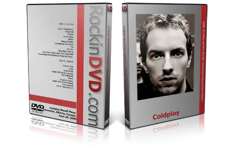 Artwork Cover of Coldplay 2009-06-18 DVD Edmonton Audience