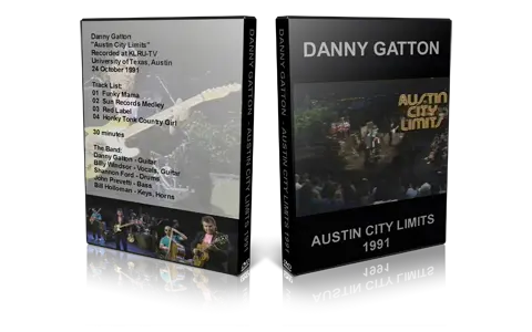 Artwork Cover of Danny Gatton 1991-10-24 DVD Austin Proshot