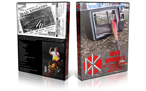 Artwork Cover of Dead Kennedys 1984-08-10 DVD Los Angeles Audience