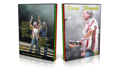Artwork Cover of Deep Purple 2006-10-18 DVD Kazan Audience