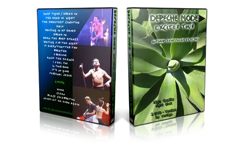 Artwork Cover of Depeche Mode 2001-10-07 DVD Antwerp Audience
