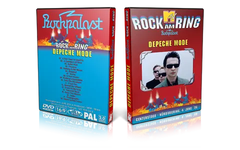 Artwork Cover of Depeche Mode 2006-06-04 DVD Rock Am Ring Proshot