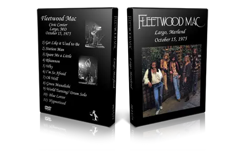 Artwork Cover of Fleetwood Mac 1975-10-15 DVD Largo Proshot