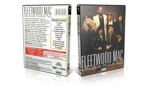 Artwork Cover of Fleetwood Mac 1982-10-21 DVD Inglewood Proshot