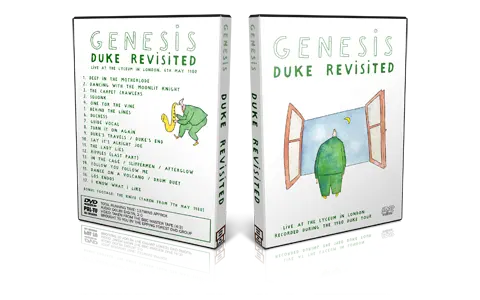Artwork Cover of Genesis 1980-05-06 DVD London Proshot