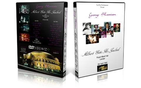 Artwork Cover of George Harrison 1992-04-06 DVD London Audience