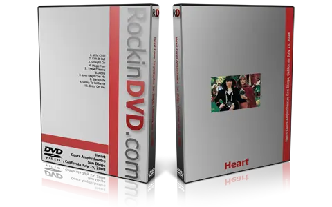 Artwork Cover of Heart 2008-07-15 DVD San Diego Audience