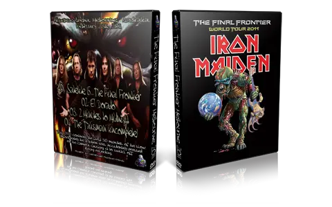Artwork Cover of Iron Maiden 2011-02-23 DVD Melbourne Audience