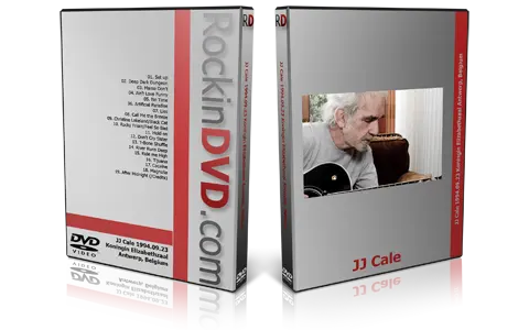Artwork Cover of JJ Cale 1994-09-23 DVD Antwerp Audience