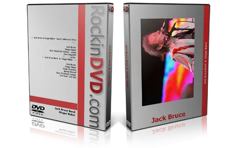 Artwork Cover of Jack Bruce Compilation DVD Providence 1989 Audience
