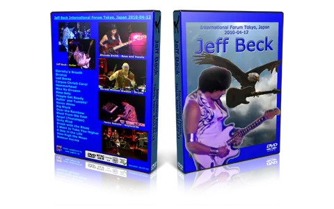 Artwork Cover of Jeff Beck 2010-04-12 DVD Tokyo Audience