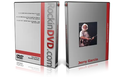 Artwork Cover of Jerry Garcia Compilation DVD Acoustic Sampler Audience