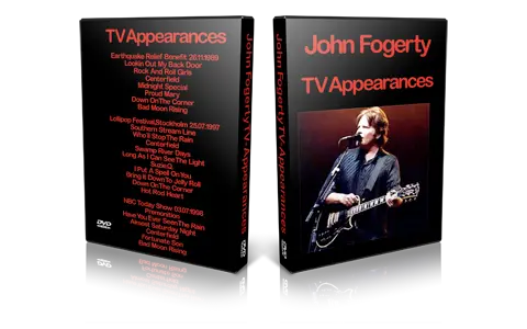 Artwork Cover of John Fogerty Compilation DVD TV Appearances Proshot