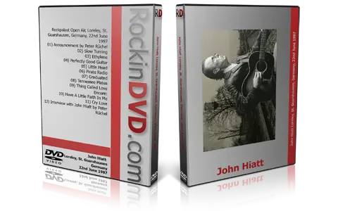 Artwork Cover of John Hiatt 1997-06-22 DVD Friesland Proshot