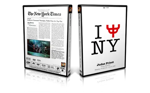 Artwork Cover of Judas Priest 1990-12-15 DVD Uniondale Audience