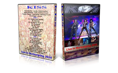 Artwork Cover of KISS 2010-06-03 DVD Nurburgring Proshot