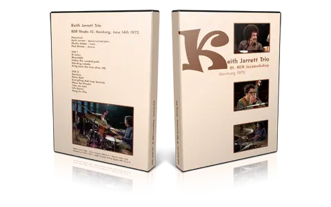 Artwork Cover of Keith Jarrett Trio Compilation DVD Germany 1972 Proshot