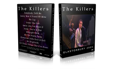 Artwork Cover of The Killers 2005-06-24 DVD Glastonbury Proshot