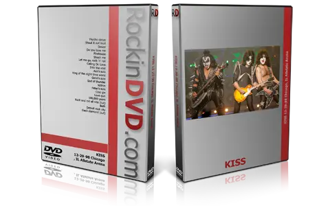Artwork Cover of KISS 1998-12-29 DVD Chicago Audience