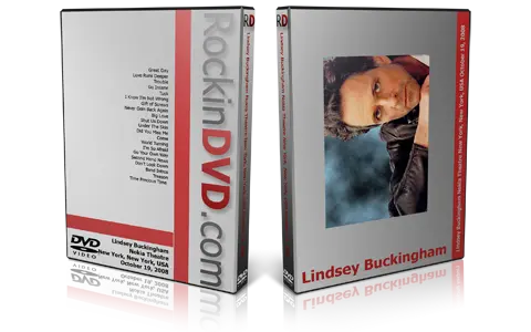 Artwork Cover of Lindsey Buckingham 2008-10-19 DVD New York City Audience