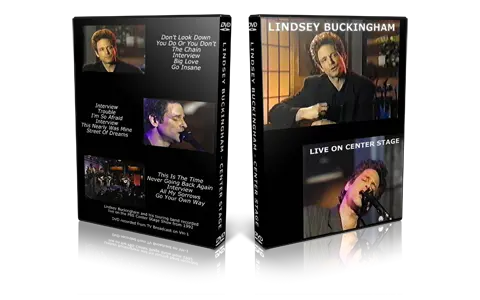 Artwork Cover of Lindsey Buckingham Compilation DVD Center Stage Proshot