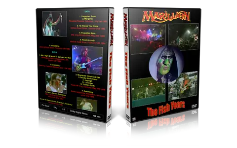 Artwork Cover of Marillion Compilation DVD 1983-1986 Proshot