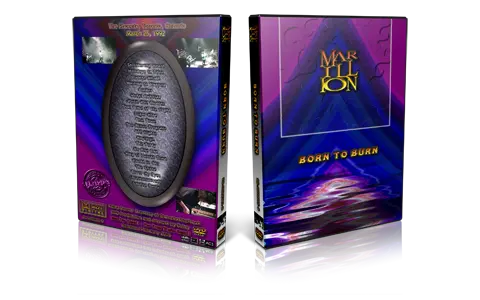 Artwork Cover of Marillion 1992-03-25 DVD Toronto Audience