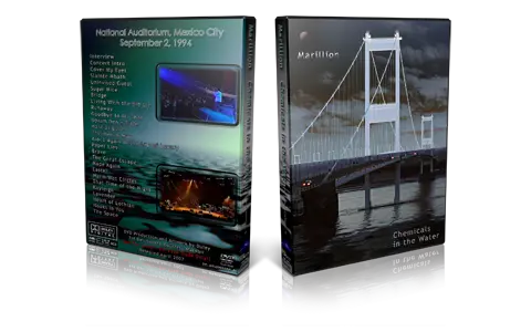Artwork Cover of Marillion 1994-09-02 DVD Mexico City Proshot