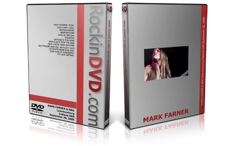 Artwork Cover of Mark Farner 2009-09-26 DVD Lawrenceburg Indiana Audience
