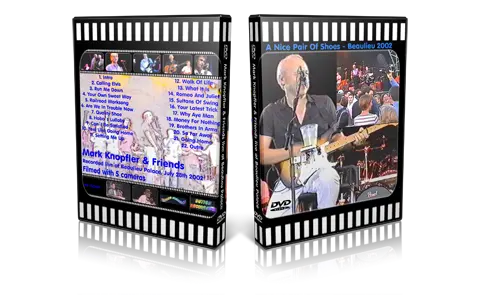 Artwork Cover of Mark Knopfler 2002-07-28 DVD Beaulieu Proshot