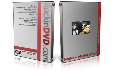 Artwork Cover of Medeski Martin and Wood 2004-04-30 DVD New Orleans Proshot