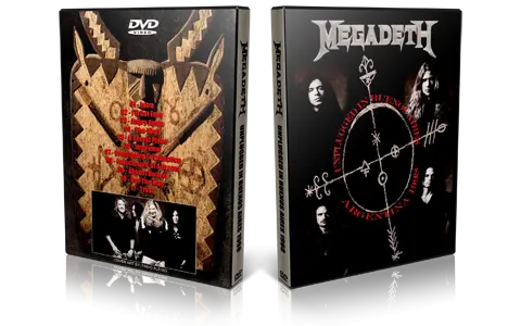 Artwork Cover of Megadeth 1998-10-02 DVD Buenos Aires Audience