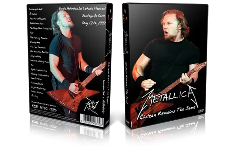 Artwork Cover of Metallica 1999-05-12 DVD Santiago Proshot