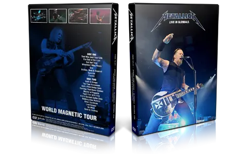 Artwork Cover of Metallica 2008-10-21 DVD Glendale Audience