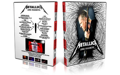 Artwork Cover of Metallica 2010-01-19 DVD Lima Audience