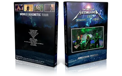 Artwork Cover of Metallica 2010-06-22 DVD Sofia Proshot