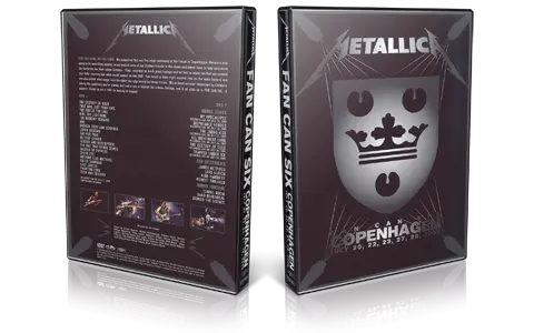 Artwork Cover of Metallica Compilation DVD Fan Can Six Proshot