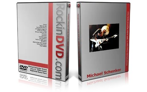 Artwork Cover of Michael Schenker 2009-06-11 DVD Santa Clara Audience
