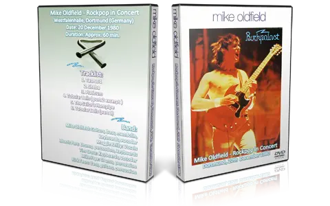 Artwork Cover of Mike Oldfield 1980-12-20 DVD Dortmund Proshot